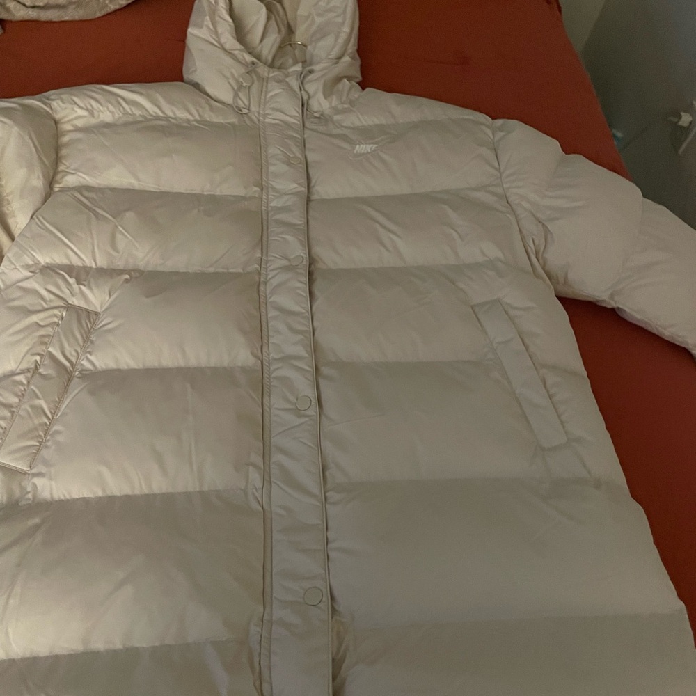 Nike long puffer jacket